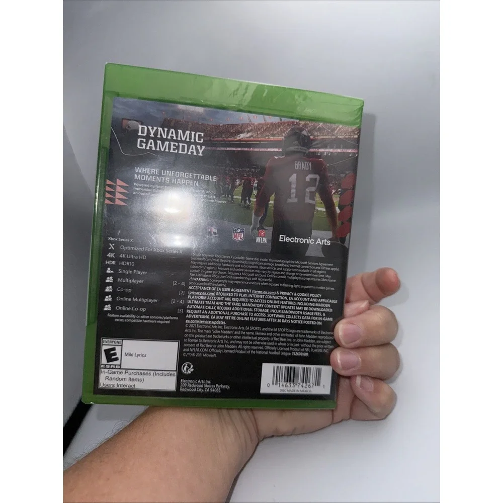 Madden NFL 22 Standard Edition - Xbox Series‎ X - EA Sports - New Sealed